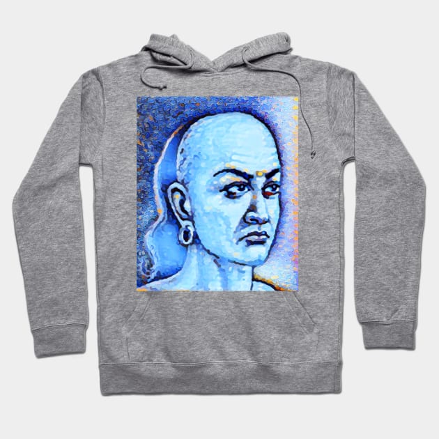 Chanakya Portrait | Chanakya Artwork | Chanakya Panting 14 Hoodie by JustLit